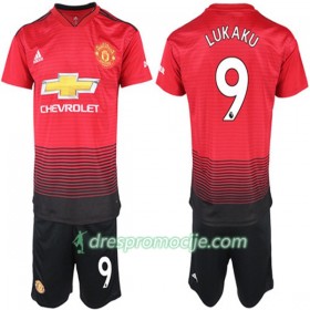 Manchester United Dres Lukaku 9 Dječji Domaći 2018/19 Kratkih Rukava